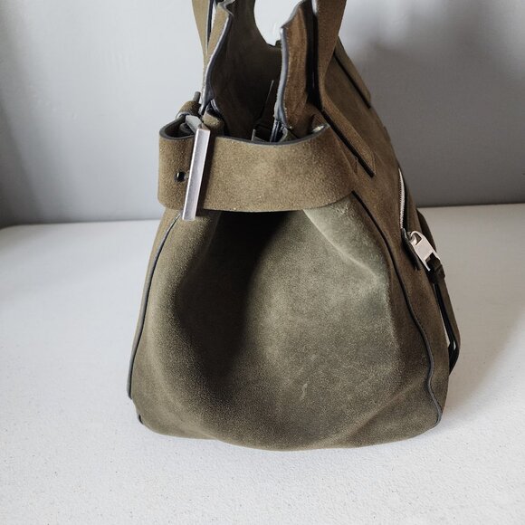 All Saints Suede Tote "EUC" - Picture 7 of 16